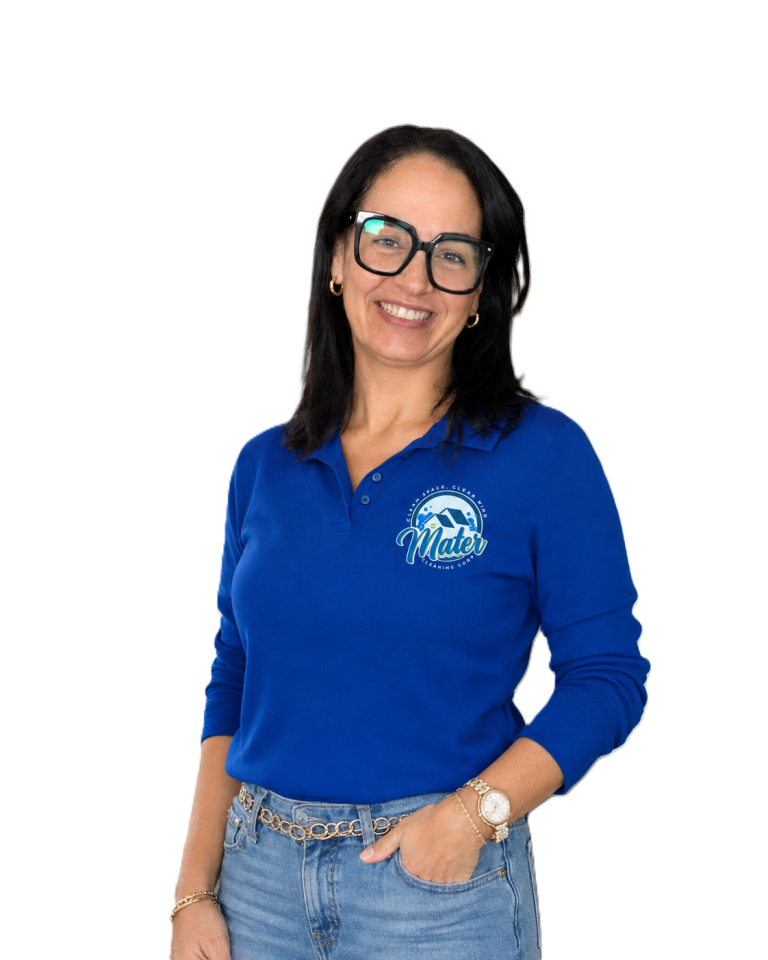 Maria, owner of Mater Cleaning Services