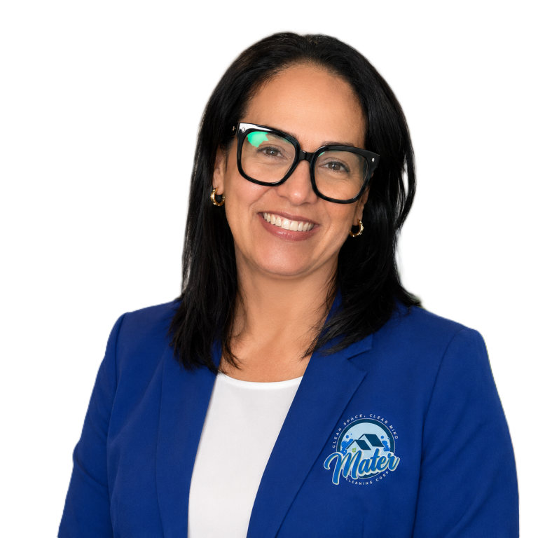 Maria, owner of Mater Cleaning Services